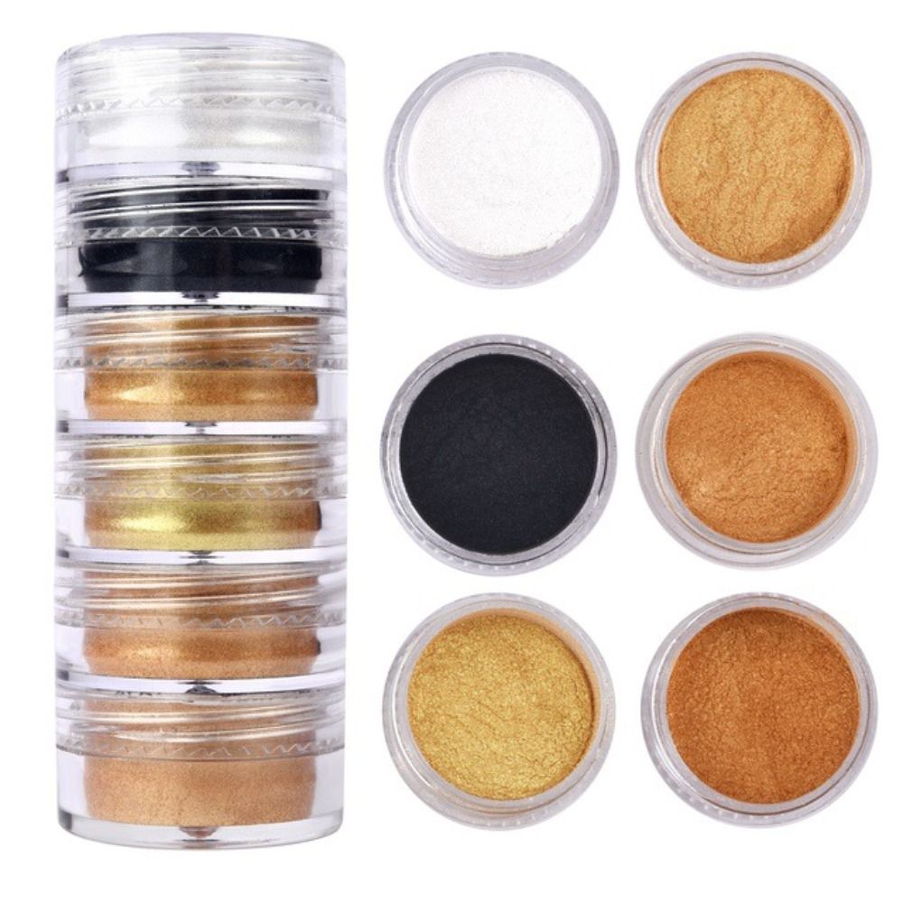 Resin Pigment Set - مجموعة من 6 ألوان من مسحوق