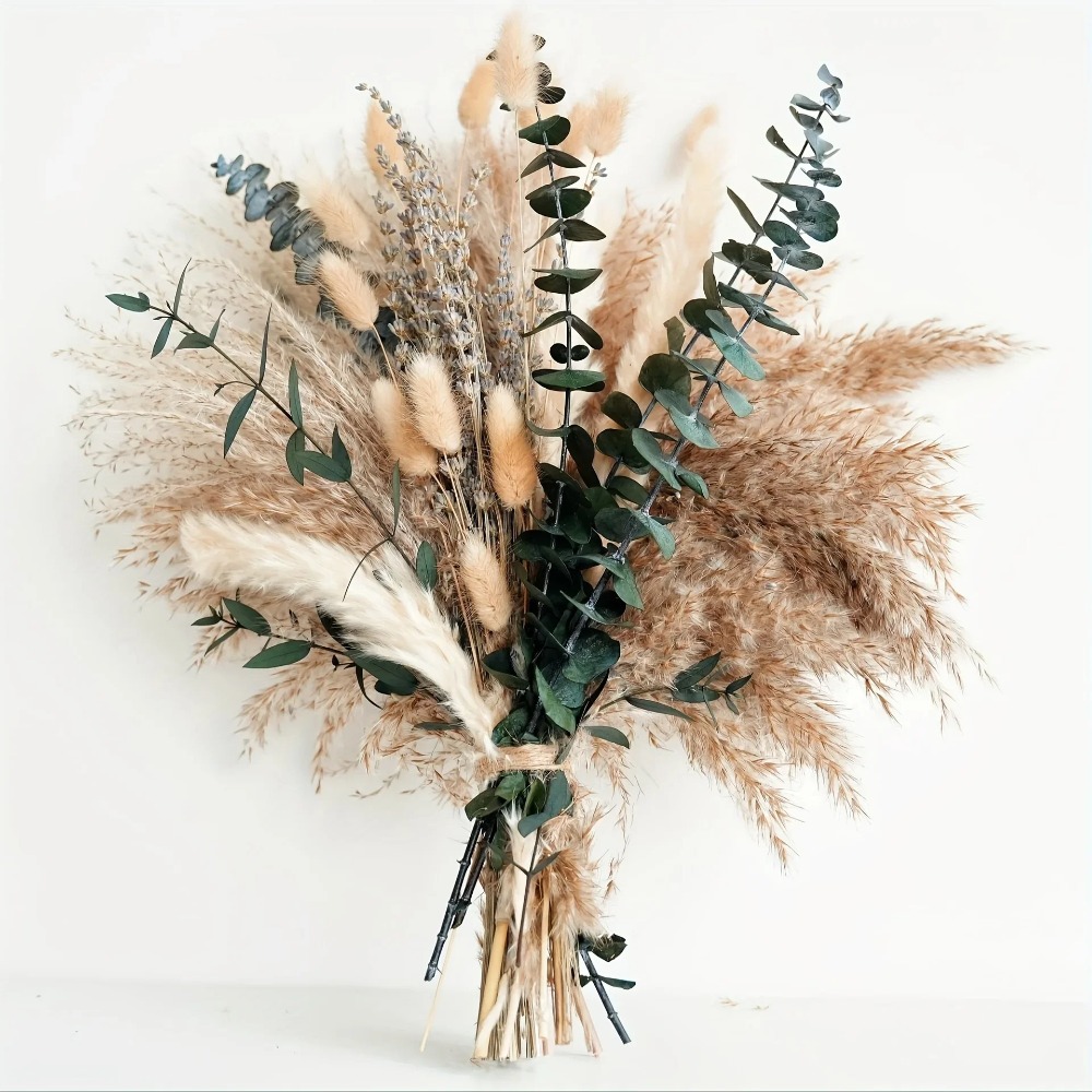 Dried Flower Bulk - 80 قطعة باقة الزهور المجففة الطبيعية