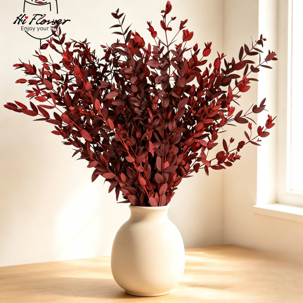 Dried Flower Bulk - زهور الأوكالبتوس المجففة الطبيعية، باقة زهور