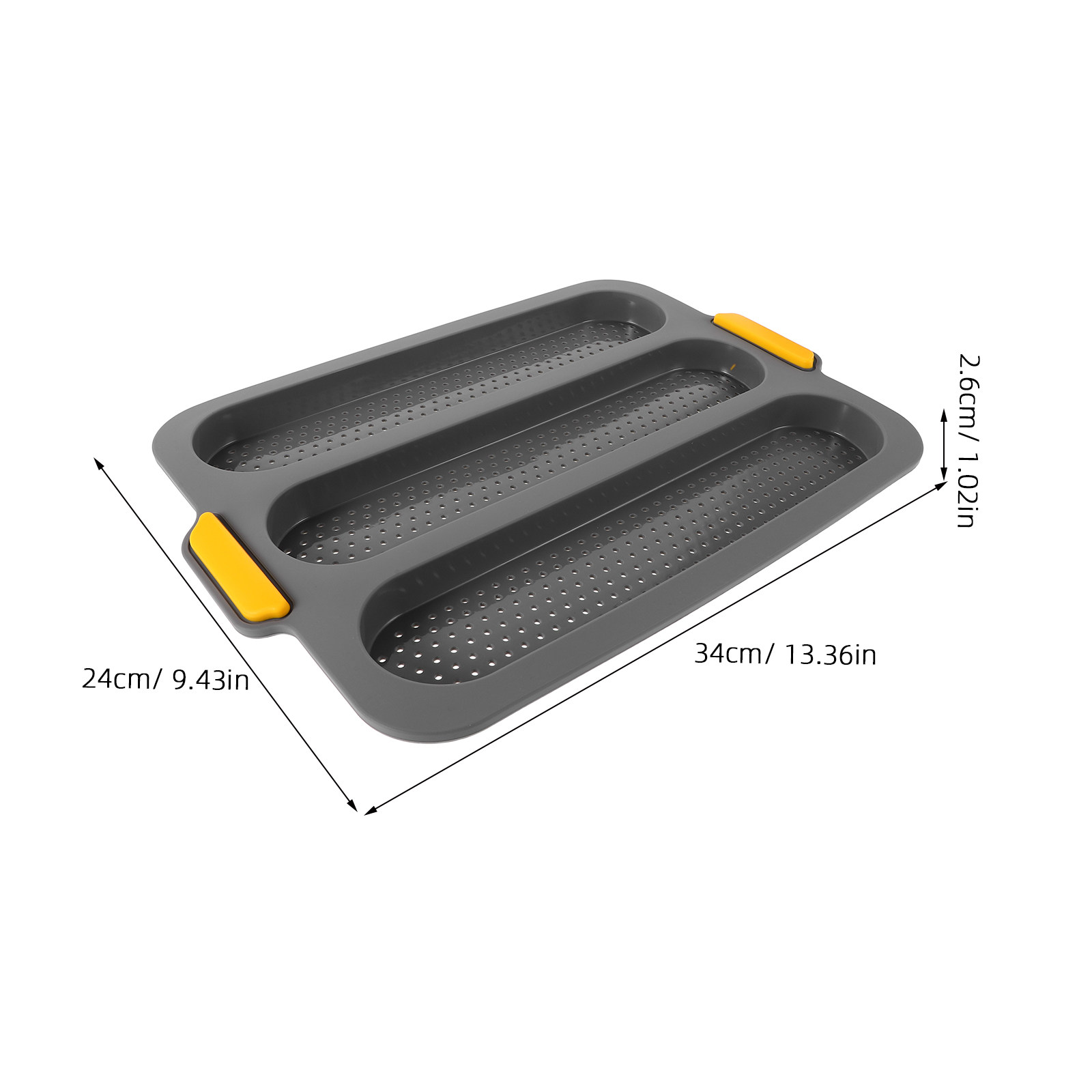 قالب خبز الباغيت من السيليكون  - مراجعة Silicone Mold Tray وسعره