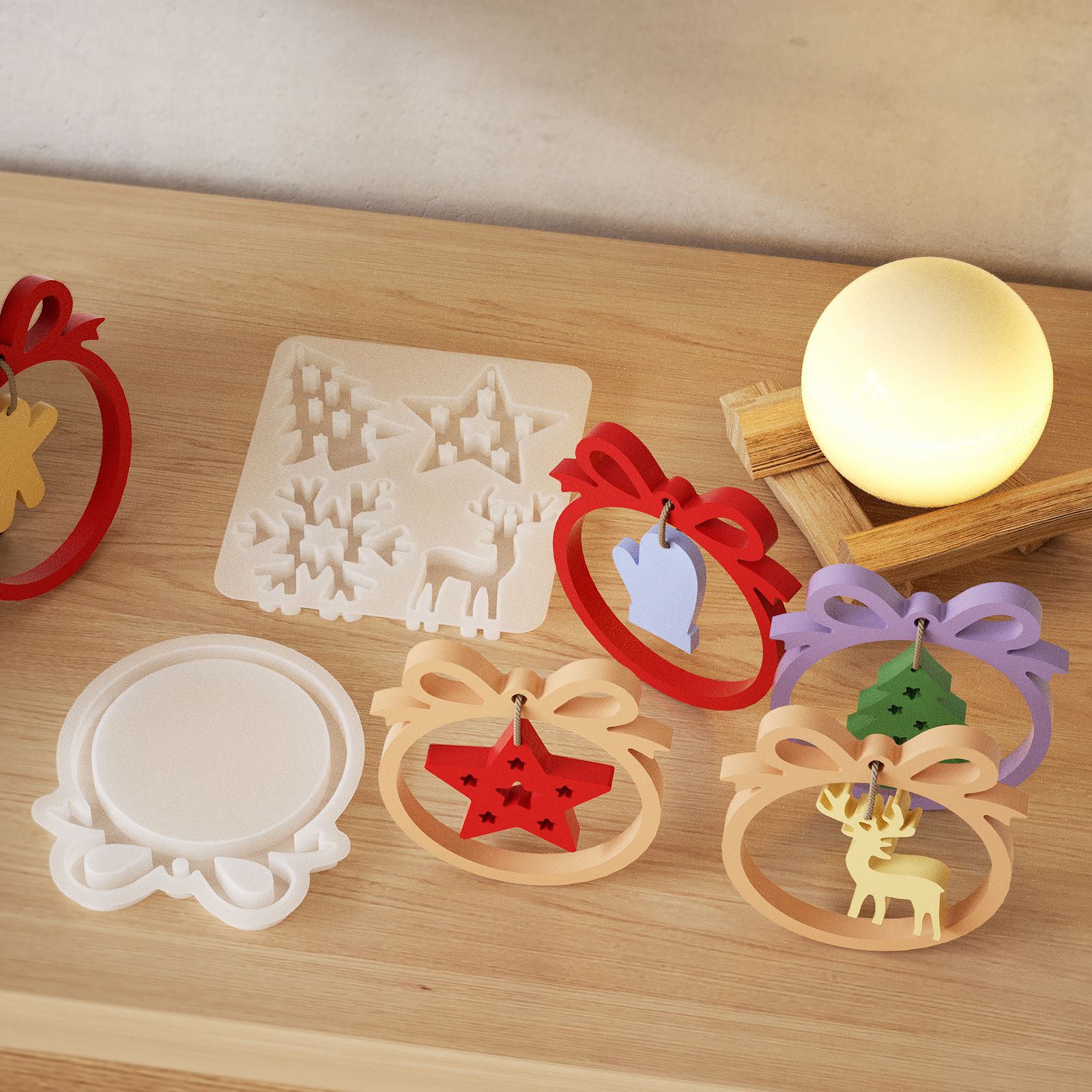 قالب سيليكون من الراتنج بحجم 1 - مراجعة Resin Craft Ideas وسعره