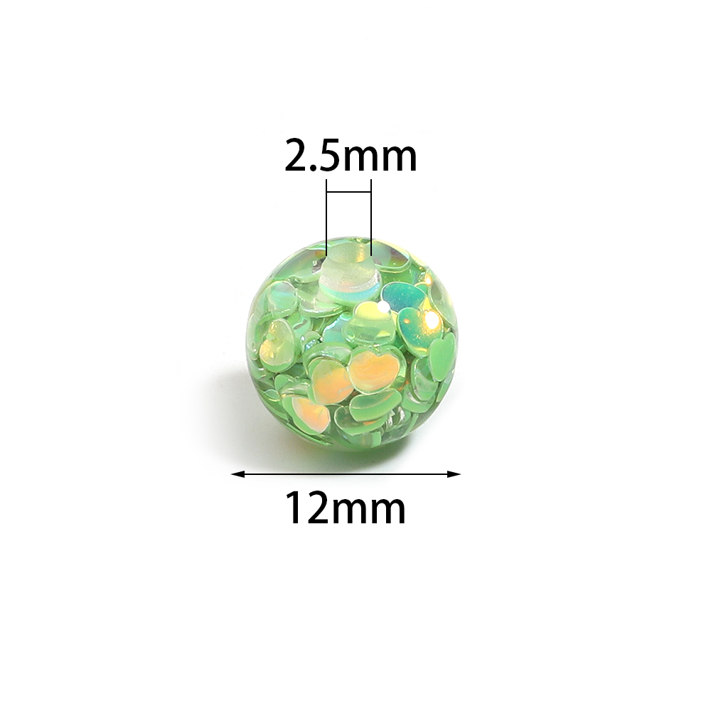 10 قطع من خرزات الراتنج على شك - مراجعة Resin Craft Material وسعره