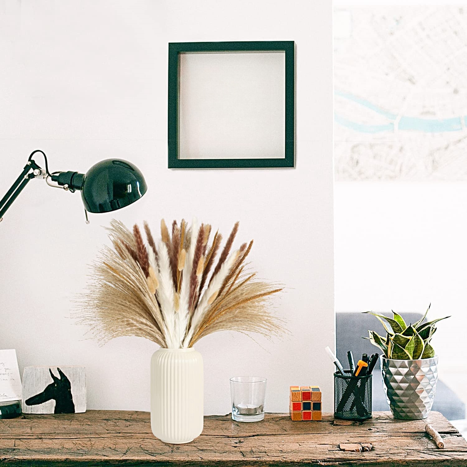 باقة زهور مجففة مختلطة بتصميم  - مراجعة Dried Flower Bulk وسعره