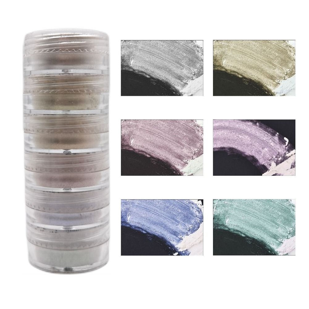 مجموعة من 6 ألوان من مسحوق الم - مراجعة Resin Pigment Set وسعره