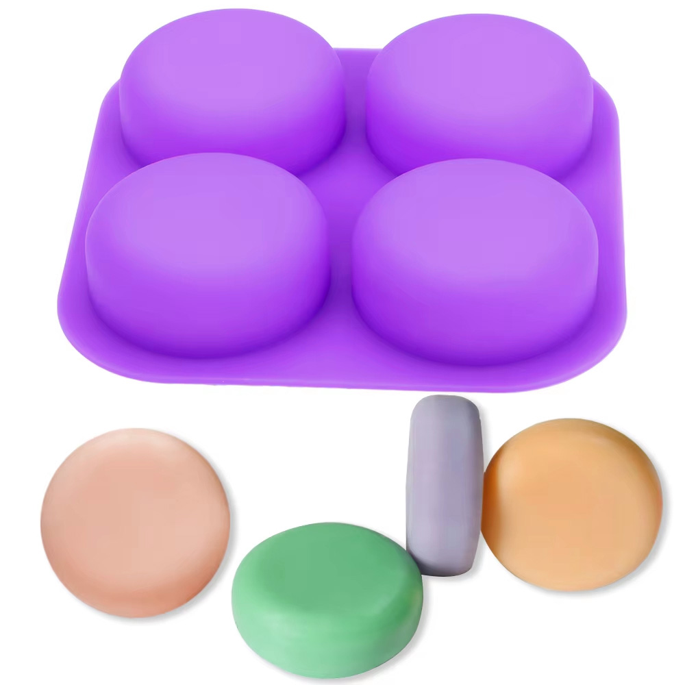 1-2 قطعة من قوالب الصابون السي - مراجعة Coaster Mold Round وسعره