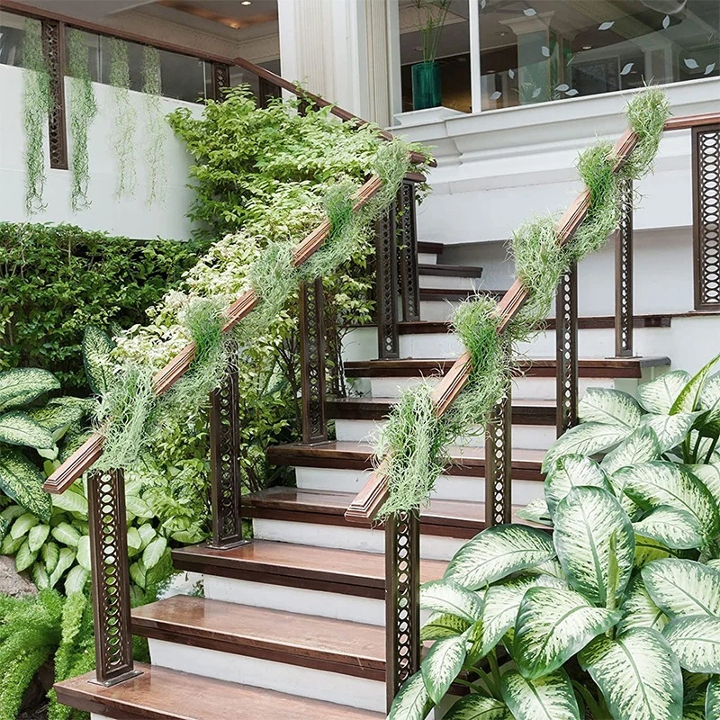 نبات اصطناعي أخضر بطول 85 سم،  - مراجعة Terrarium Moss Art وسعره