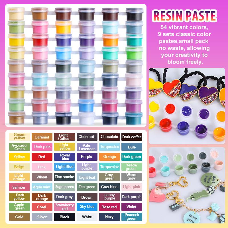 6 ألوان/مجموعة صبغات سائلة لاص - مراجعة Resin Pigment Set وسعره