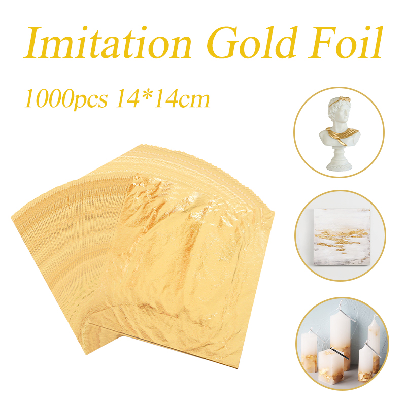 تقليد الذهب ورقة أوراق من الأل - مراجعة Gold Foil Flakes وسعره