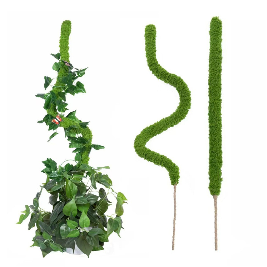 عصا طحلب صناعي مرنة، عمود طحلب - مراجعة Terrarium Moss Art وسعره